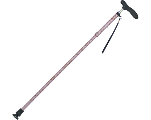 Kaientai Product Walking Cane - Aluminium Slim Neck Folding Walking Stick CMS-13 介援隊折りたたみ和柄杖 CMS-13