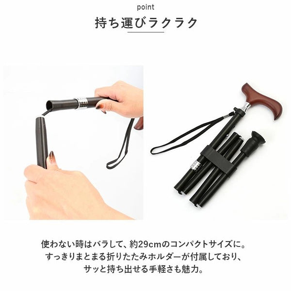 Hospia Cane - Love Cane E Series Folding Telescopic Cane 愛杖 Eシリーズ 折りたたみタイプ