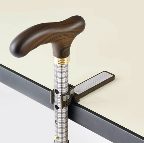 [Walking stick accessory] Cane holding device - Prevent the cane from falling from the table or chair to the floor - Cane magnet sticker