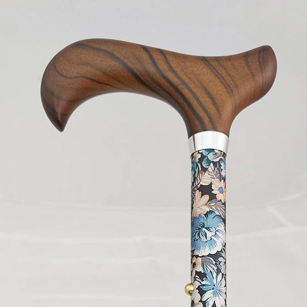 Hohocane folding cane with real wood handle(pattern 3)