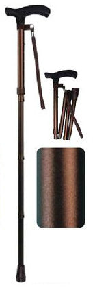 Shima Product Walking Cane - Folding Aluminium Telescopic Walking Stick 折りたたみステッキ