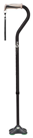 Taketora Cane - Hugo Stick Multi-point Cane ヒューゴステッキ  オフセット多点杖