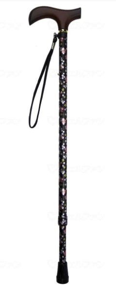 Welfan Cane - Dream Life Stick Patterned Telescopic Cane(Slim Type) 夢ライフステッキ 柄杖伸縮型 スリムタイプ